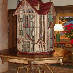 Rustic Bird Cage