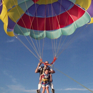 Parasailing at Contemporary