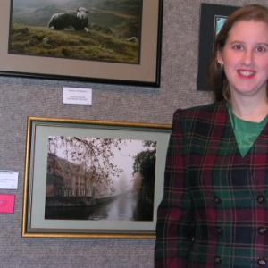 Laurie and her winning photo