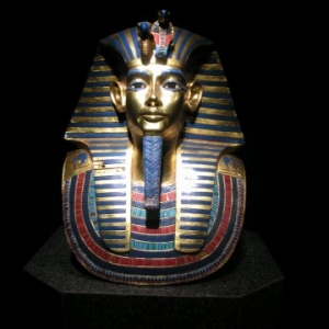King Tut's funeral mask