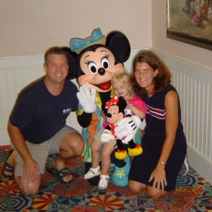 Minnie and Family - 8/2003