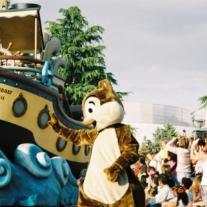Chip with Steamboat Willie