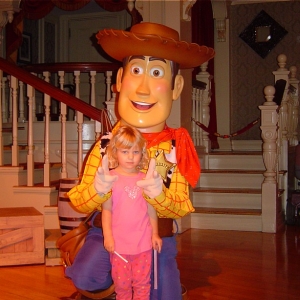 Linnea and Woody - 11/2004