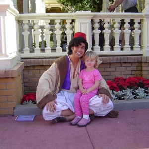 Linnea and Aladdin - 11/2004