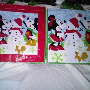 mickey minnie christmas bags disneystore