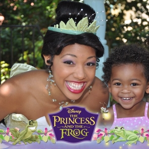 Tiana & Layna on the Magic Kingdom's 40th Birthday
