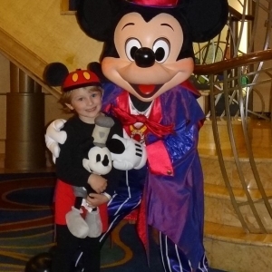 Halloween with Mickey!