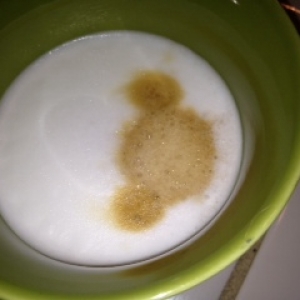 Hidden Mickey Cappuccino