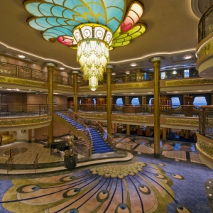 Disney Fantasy Atrium Lobby