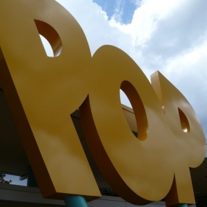 Pop Century bus stop sign, 20-Aug-2011