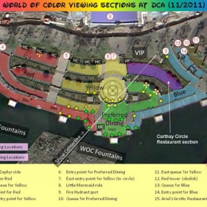 World of Color Viewing Areas (Hydroguy)