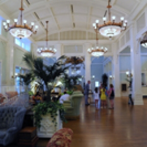 Boardwalk Inn Lobby Lounge Area