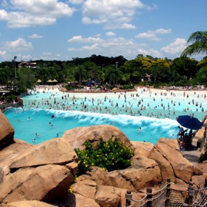 Typhoon Lagoon Surf Pool - Wave Action