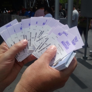 Fast Passes for Space Mountain