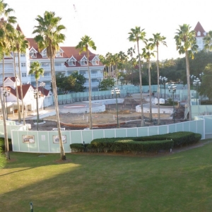 Grand Floridian October 2012 Construction