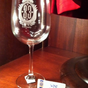 Club 33 Wineglass