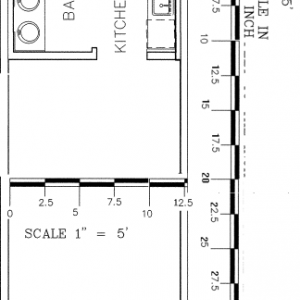 Jambo House studio floor plan
