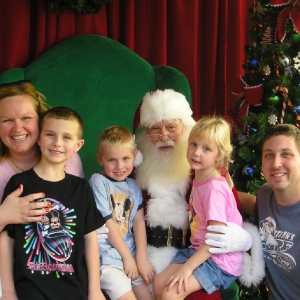 Us with Santa