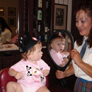 Madison's 1st haircut