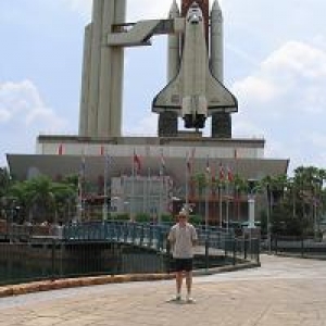 DH with trick photo at US