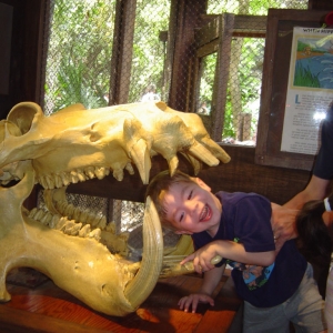 Christopher being eaten