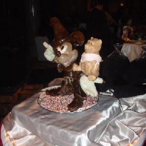 Mickey and Pooh in Chocolate