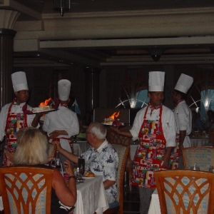 Baked Alaska Flambe