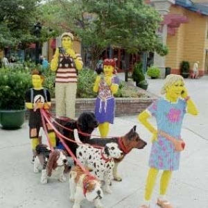 Lego tourists