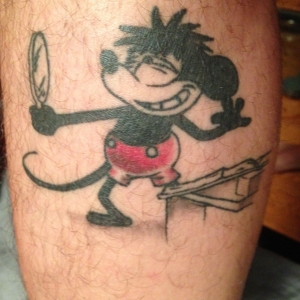 mickey mouse tattoo