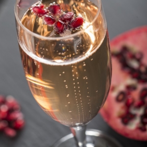 Sparkling Pomegranate Cocktail