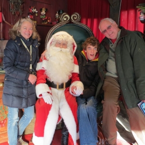 Santa & family
