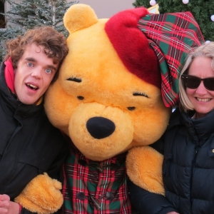 Oliver, Bear and Mum