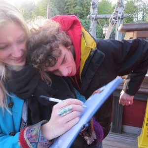 The pirate lady's autograph