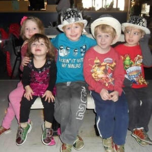 Great Grandma and all her grands