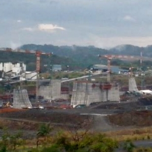 Panama Canal New Lock - Pacific Side