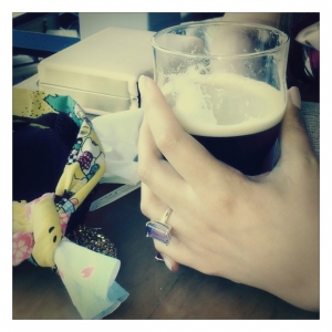 my ring & a pint