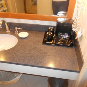 Bathroom Vanity/Coffee Maker