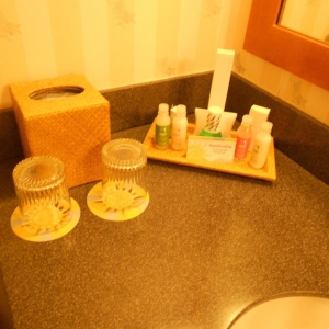 Bathroom Vanity/Toiletries