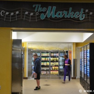 pictures of the new Intermission Food Court