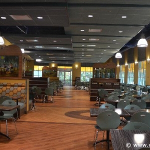 pictures of the new Intermission Food Court