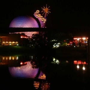 Epcot at Night