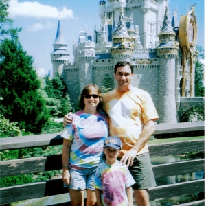 Family at the CAstle