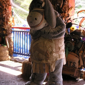Eyeore at Halloween