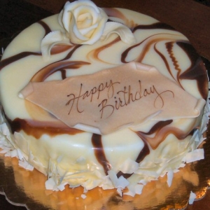 Bday cake from Wishes B'day cruise