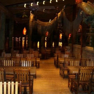 looking inside the terrace