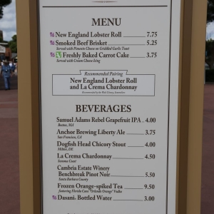 menus wine festival food disboards
