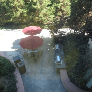 Grand Californian BBQ area