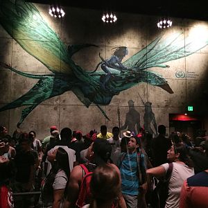 AK - Pandora - FOP queue mural