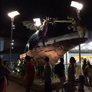 Lego Dragon - Disney Springs - 2017