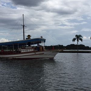 Boat From MK To Grand Floridian 09-04-2017